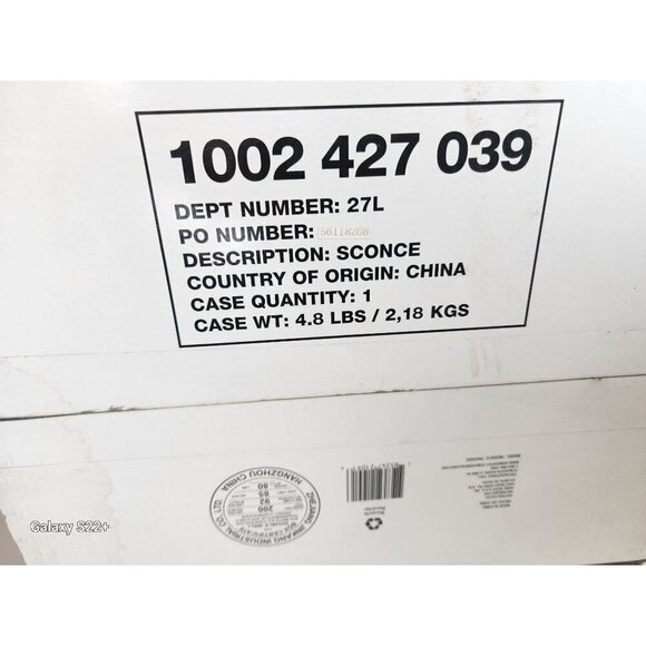 1-Light Brushed Nickel Wall Sconce with Clear Glass Shade - Picture 9 of 12